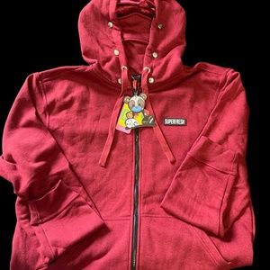 Rare! Superfresh Mask off zip up hoodie